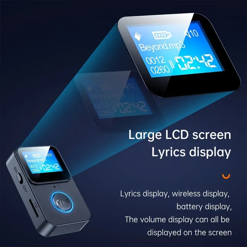 Wireless 5.0 Audio Receiver Adapter for Enhanced Sound