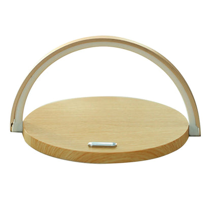 Qi Wireless Charger LED Table Lamp DC5V 10W USB Charging LED Desk Lamp Light Adjustment Table Bedside Lamp with Phone Holder