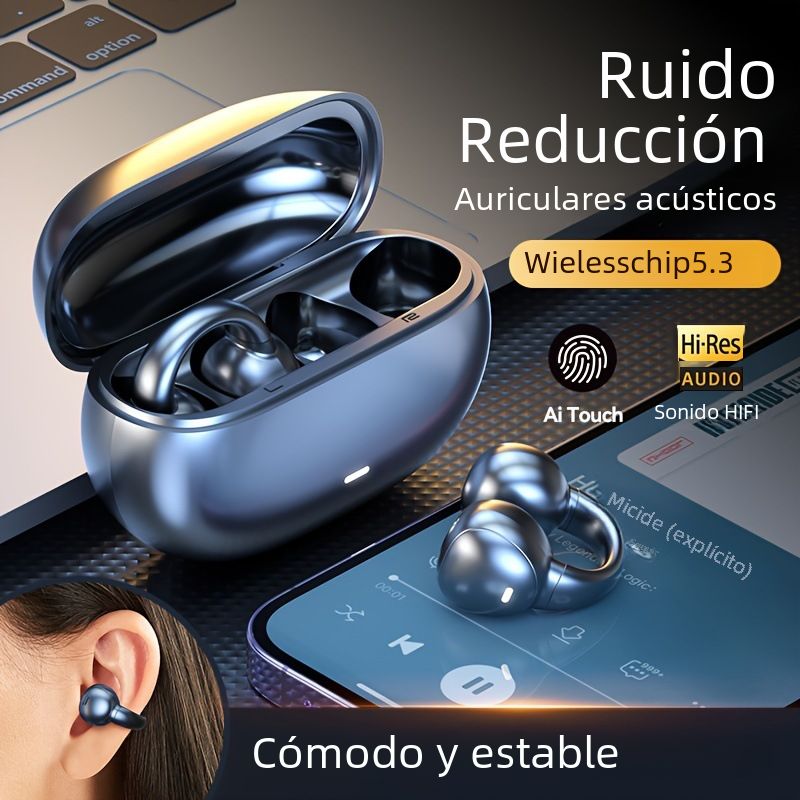 M55 Bone Conduction Bluetooth Earphones for Sports