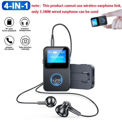 Wireless 5.0 Audio Receiver Adapter for Enhanced Sound