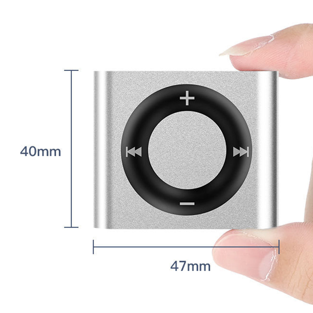 Mini MP3 Music Player with Clip, Speaker & TF Card Support